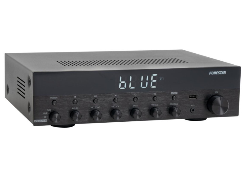 Fonestar AS6060 -- Amplificador HiFi USB bluetooth y FM