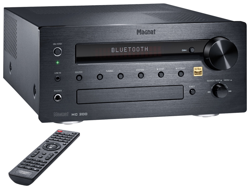 Magnat MC 200 - Amplificador network player. CD, Bluethooth. FM. DAB+