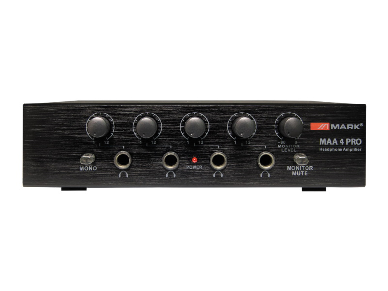 Mark MAA 4 Pro -- Amplificador 4 auriculares.