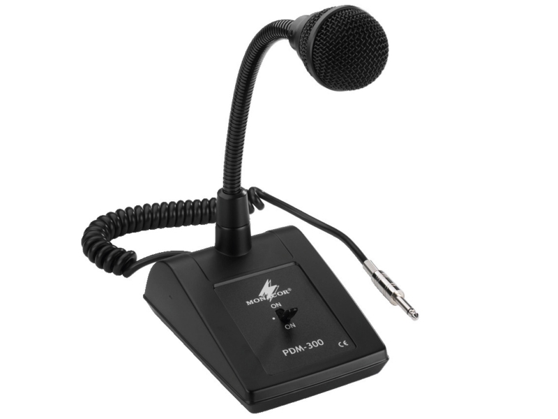 Monacor PDM 300 -- Microfono de sobremesa