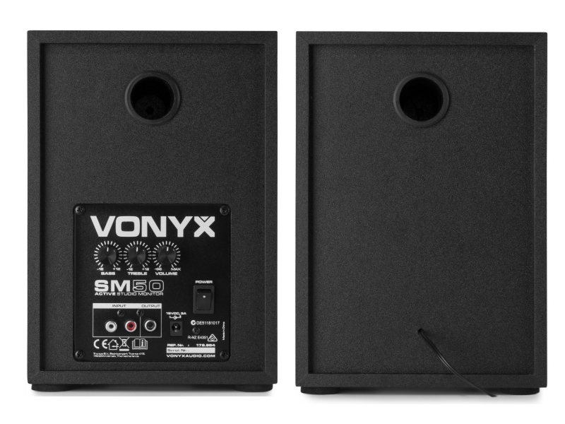 Vonyx SM50 Monitores de estudio activo 5,25"