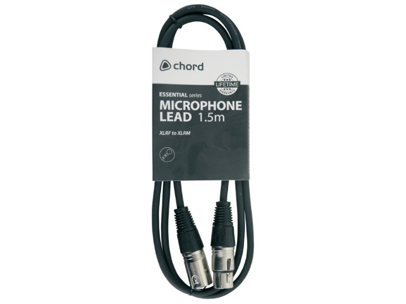 Chord--Cable XLR M/H 12 mtrs