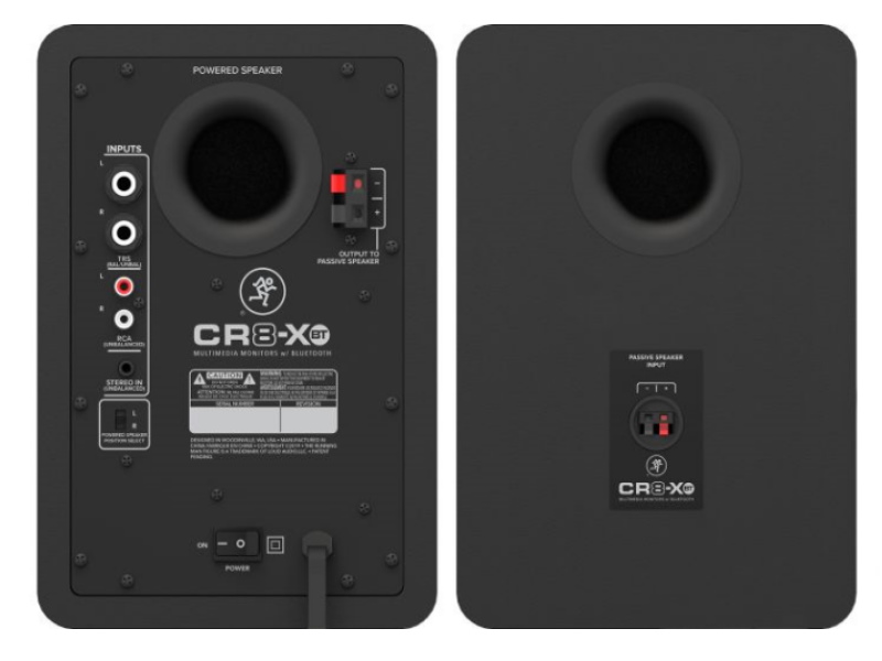 Mackie CR8-XBT- monitores de estudio 8" BT