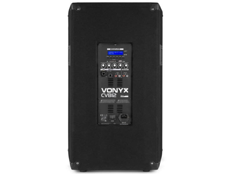 Vonyx CVB12-- Altavoz amplificado 12" USB Bluetooth