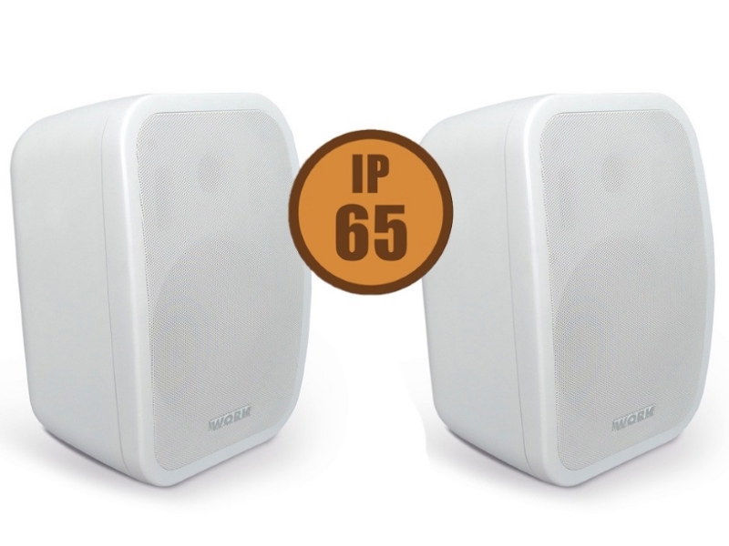 Work Neo 5 IP Wh- Altavoces de exterior Blancos 5 pulg (pareja)